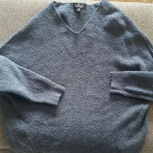 Lulu’s Emerson blue dolman sweater medium